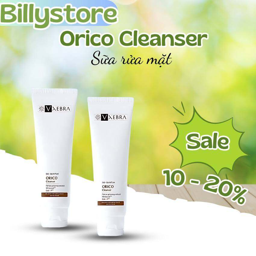 Sữa rửa mặt Vxebra loại bỏ bã nhờn bụi bẩn giúp da sạch và sáng mịn