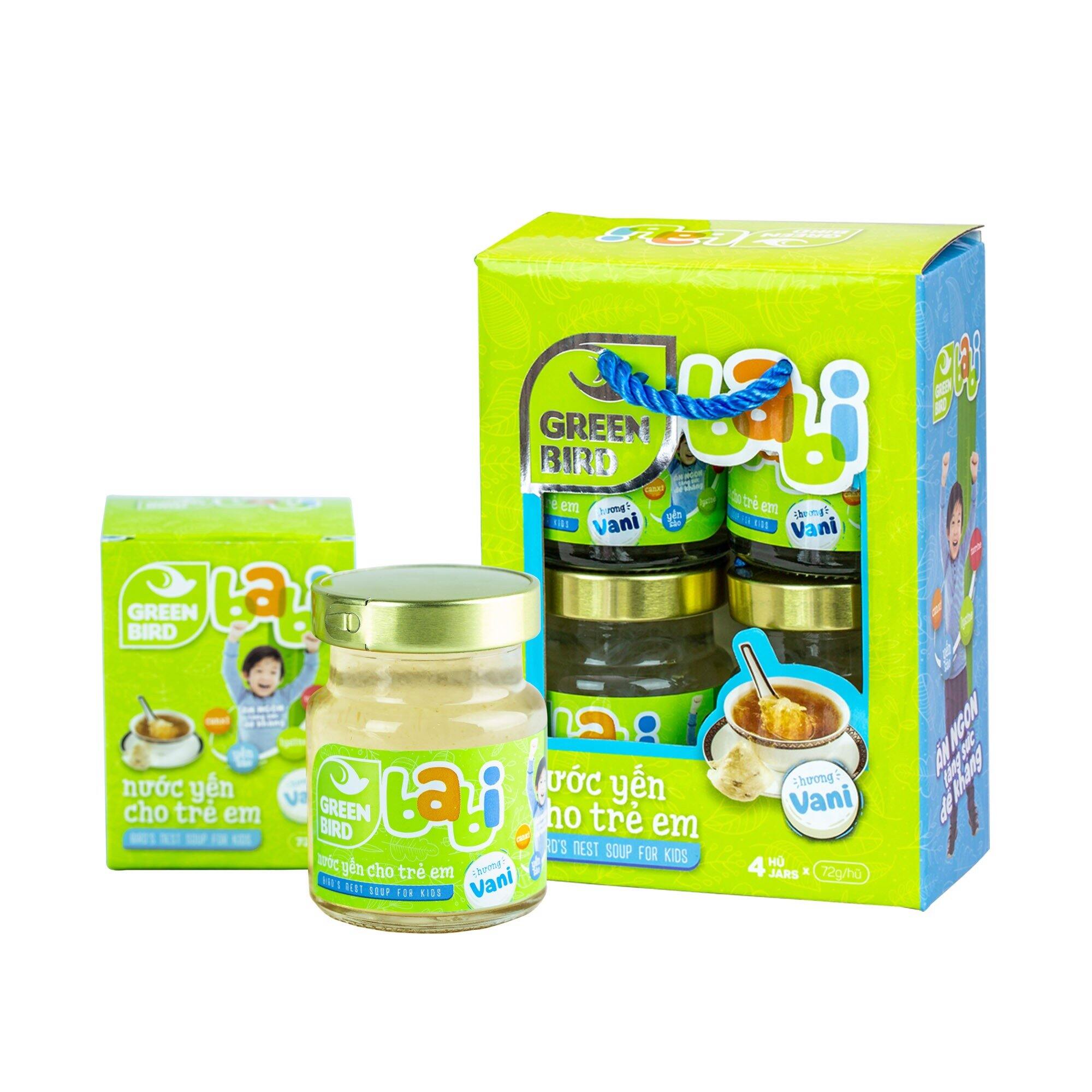 💥💥SALE YẾN BABI GREEN BIRD(LỐC 4 HŨ)