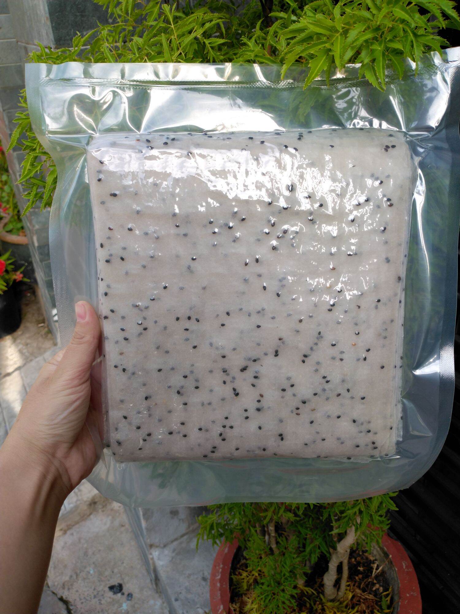 bánh tráng mè phan rang 1kg