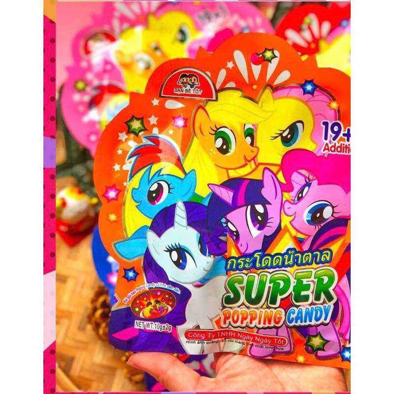 Kẹo nổ Supper Popping Candy Unicorn (gói)