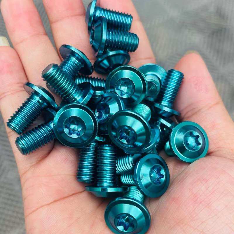 ( GR5 xịn ) Ốc titan xanh lục bảo 8li dù mỏng 8li15 8li20 8li25