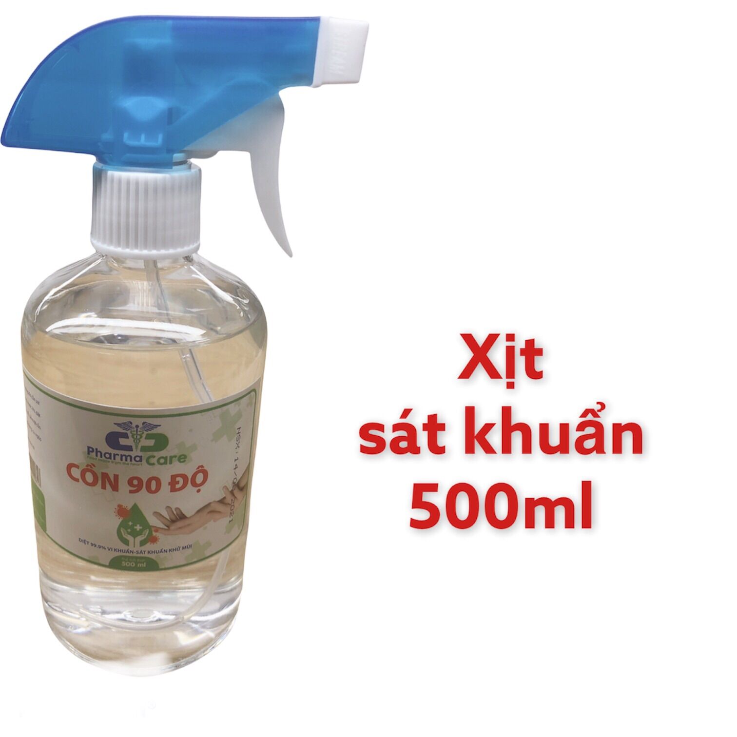 Xịt sát khuẩn 500ml ( 70 độ )