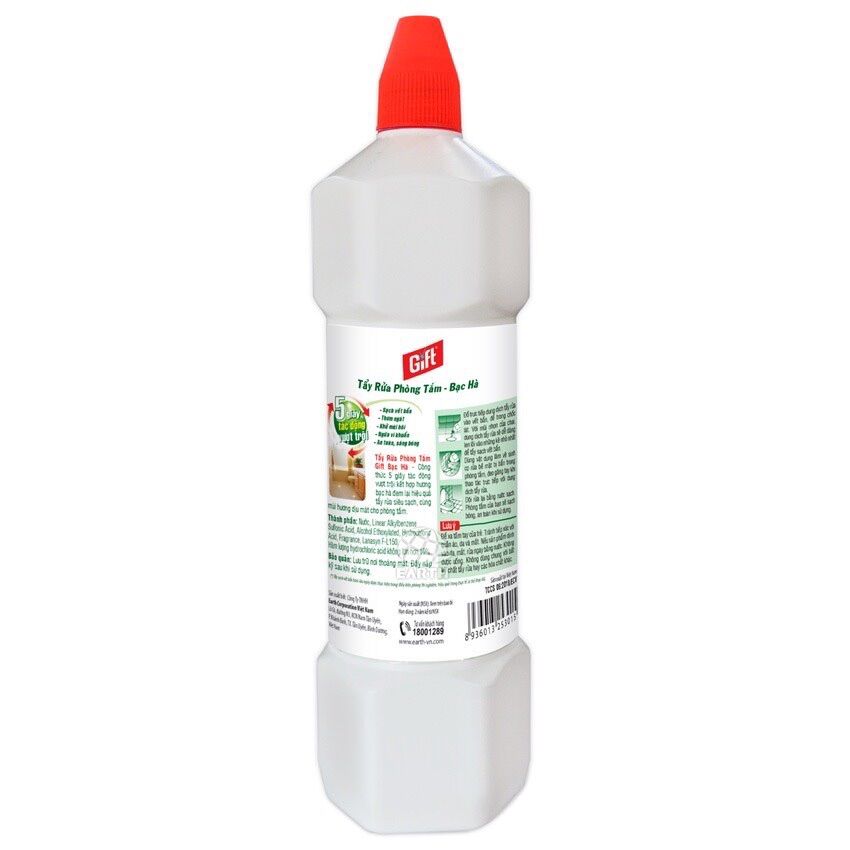 Tẩy rửa phòng tắm siêu sạch GIFT 900ml
