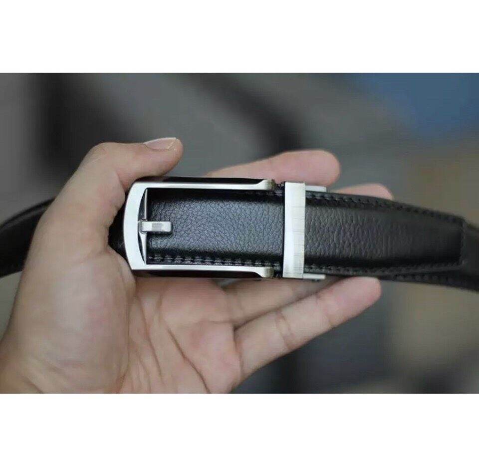 Thắt Lưng Nam Da Thật Khóa Tự Động 3.1cm TM33