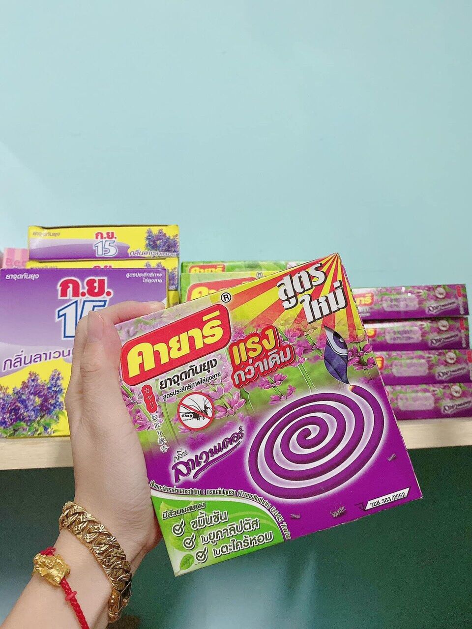 Nhang muỗi thái lan hộp 6 khoanh