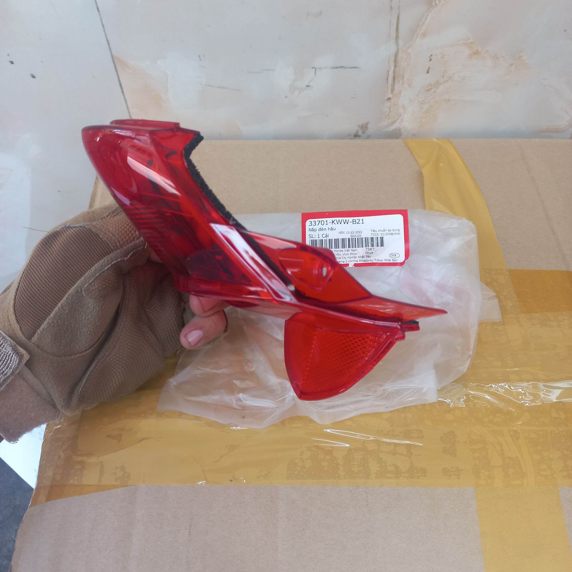 Chụp Đèn Sau Wave S . Rs . Rsx 110 2009 - 2012