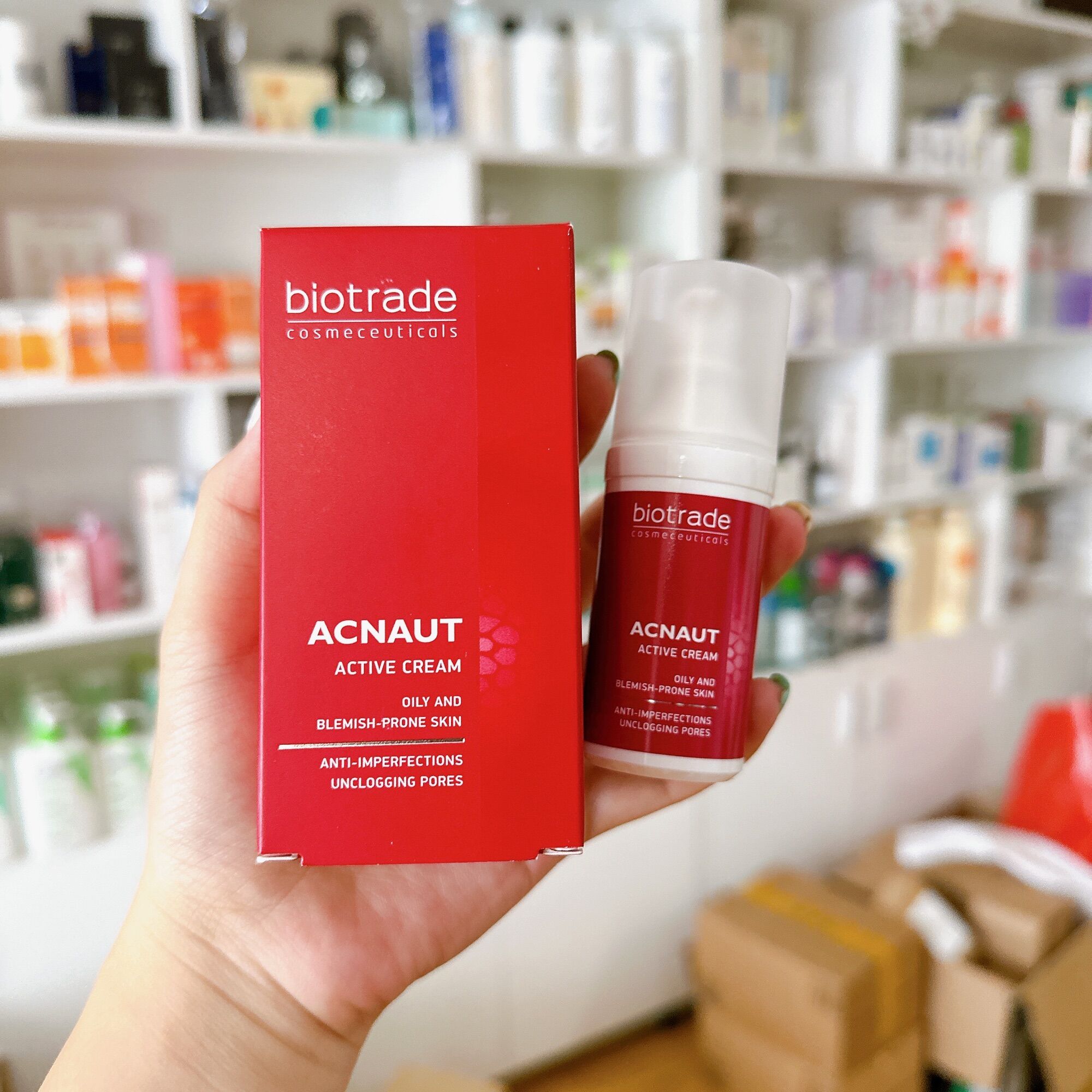 Kem Giảm Mụn Biotrade Acnaut Active Cream 30ml