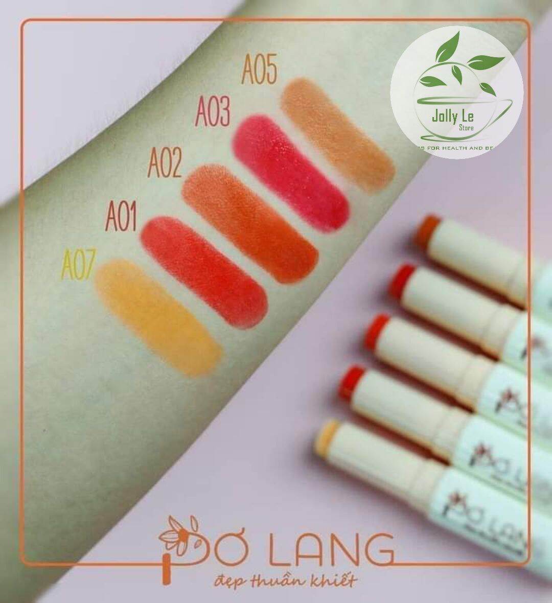 Son dưỡng môi Pơ Lang chiết xuất từ quả bơ
