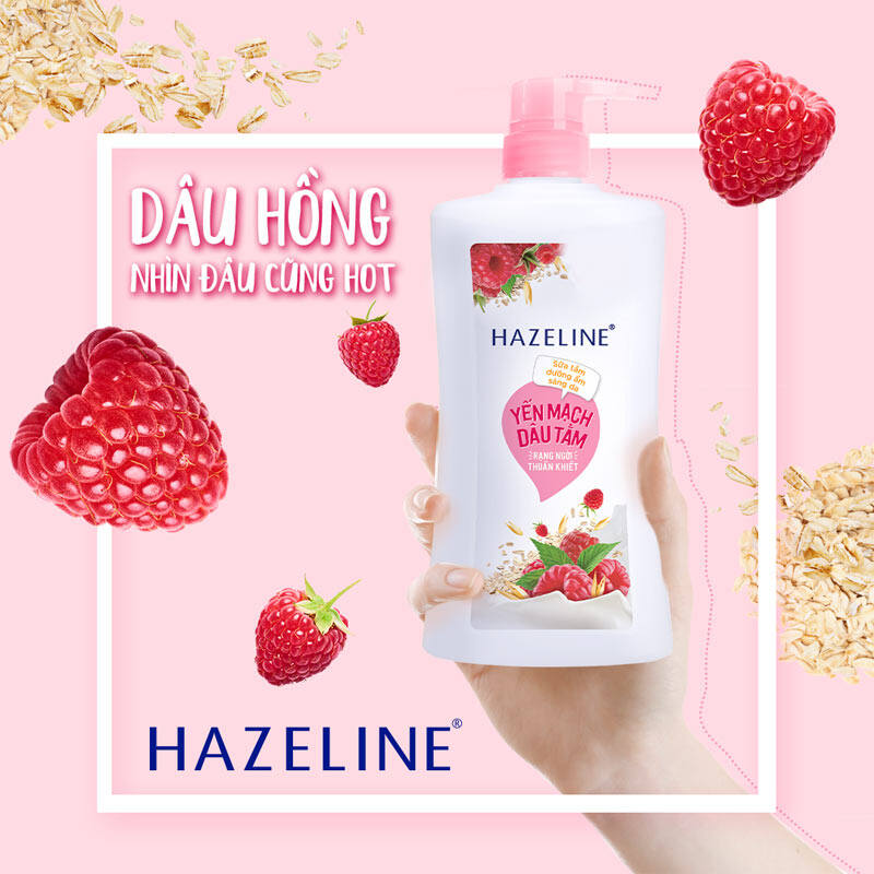 SỮA TẮM HAZELINE CHAI 1KG