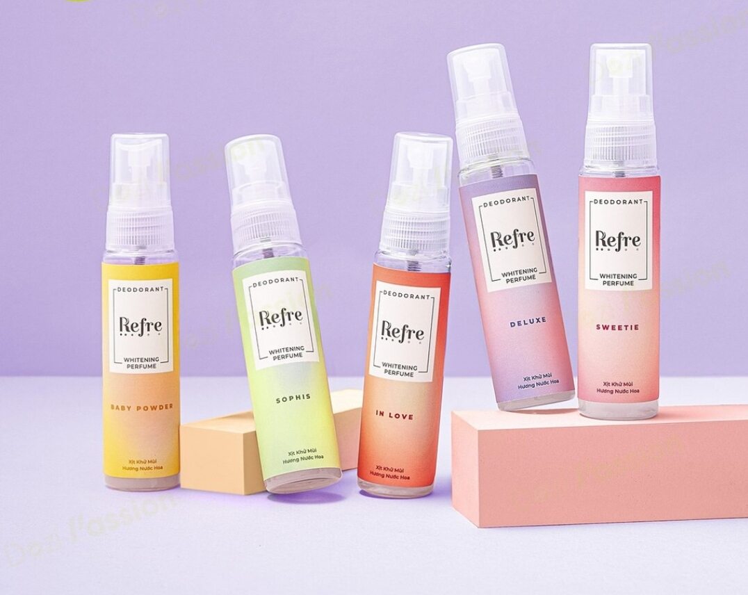Xịt khử mùi Refre 30ml đủ loại