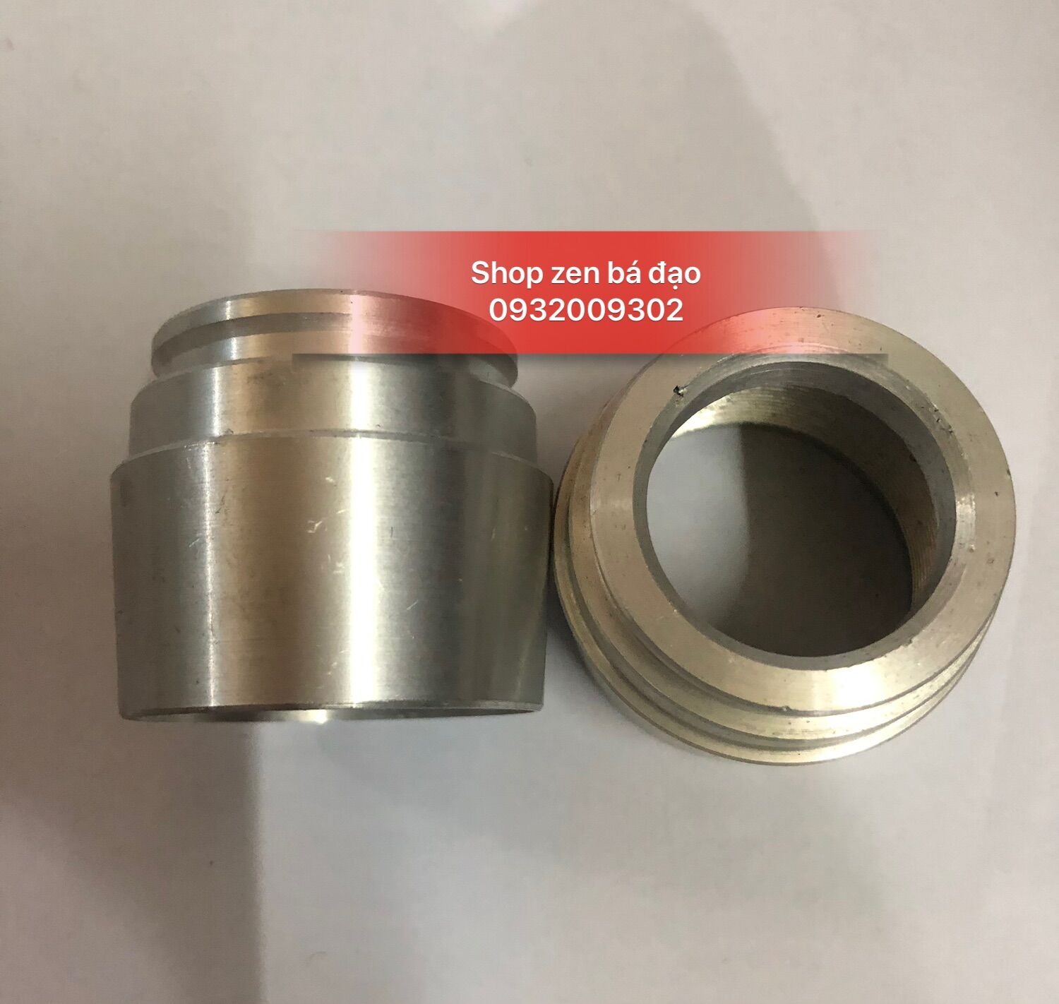 Nhẫn nhôm phuộc trước Chaly