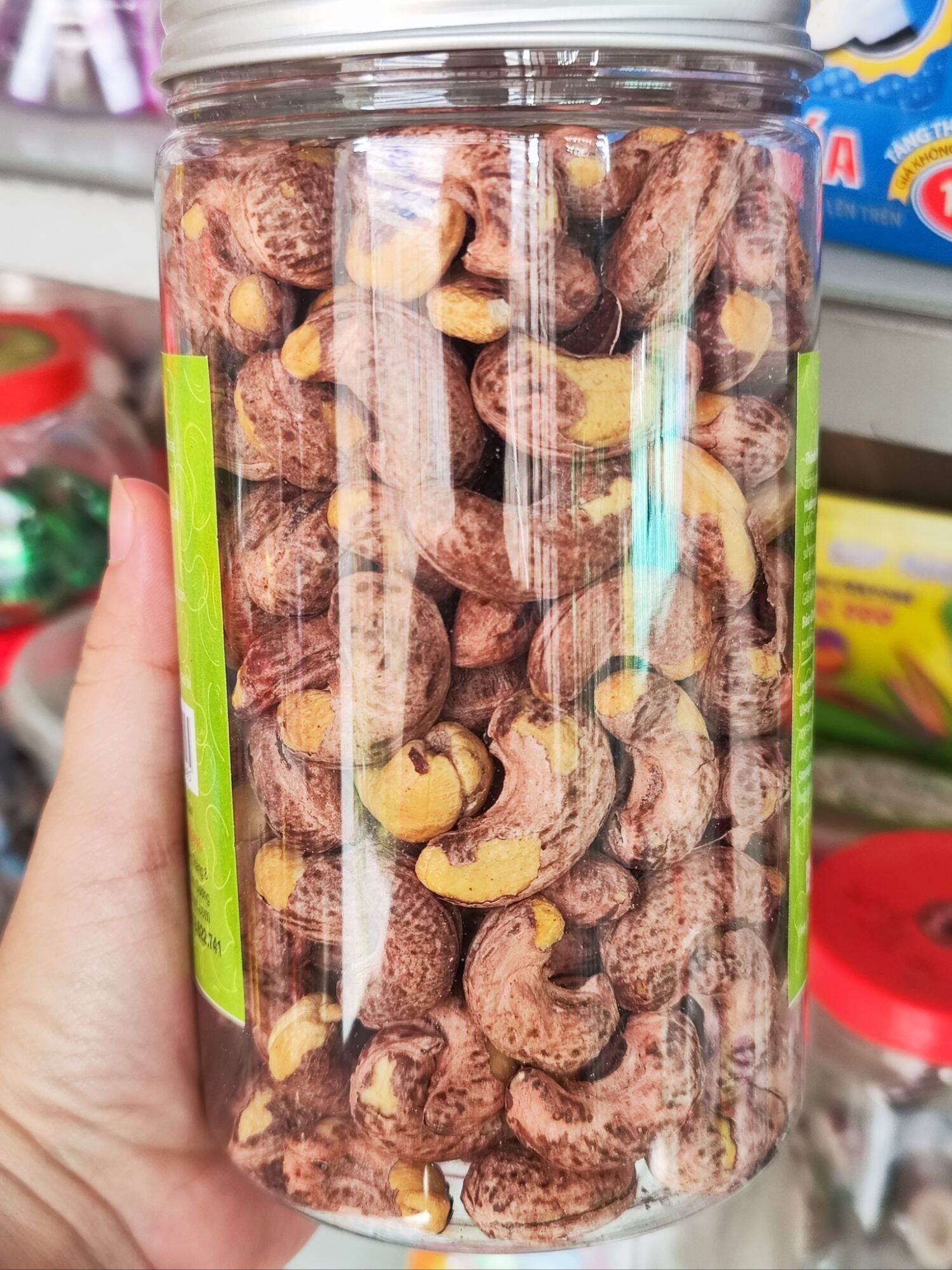 Hạt điều Bà Tám Bình Dương dạng pet 500gr