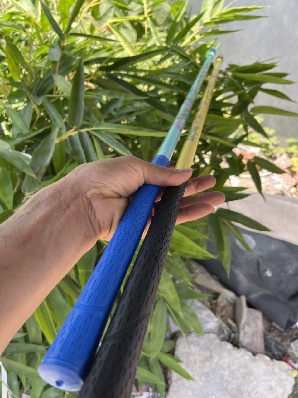 Cán Vợt carbon 2,1M Hoạ Tiết Cá Chép Koi