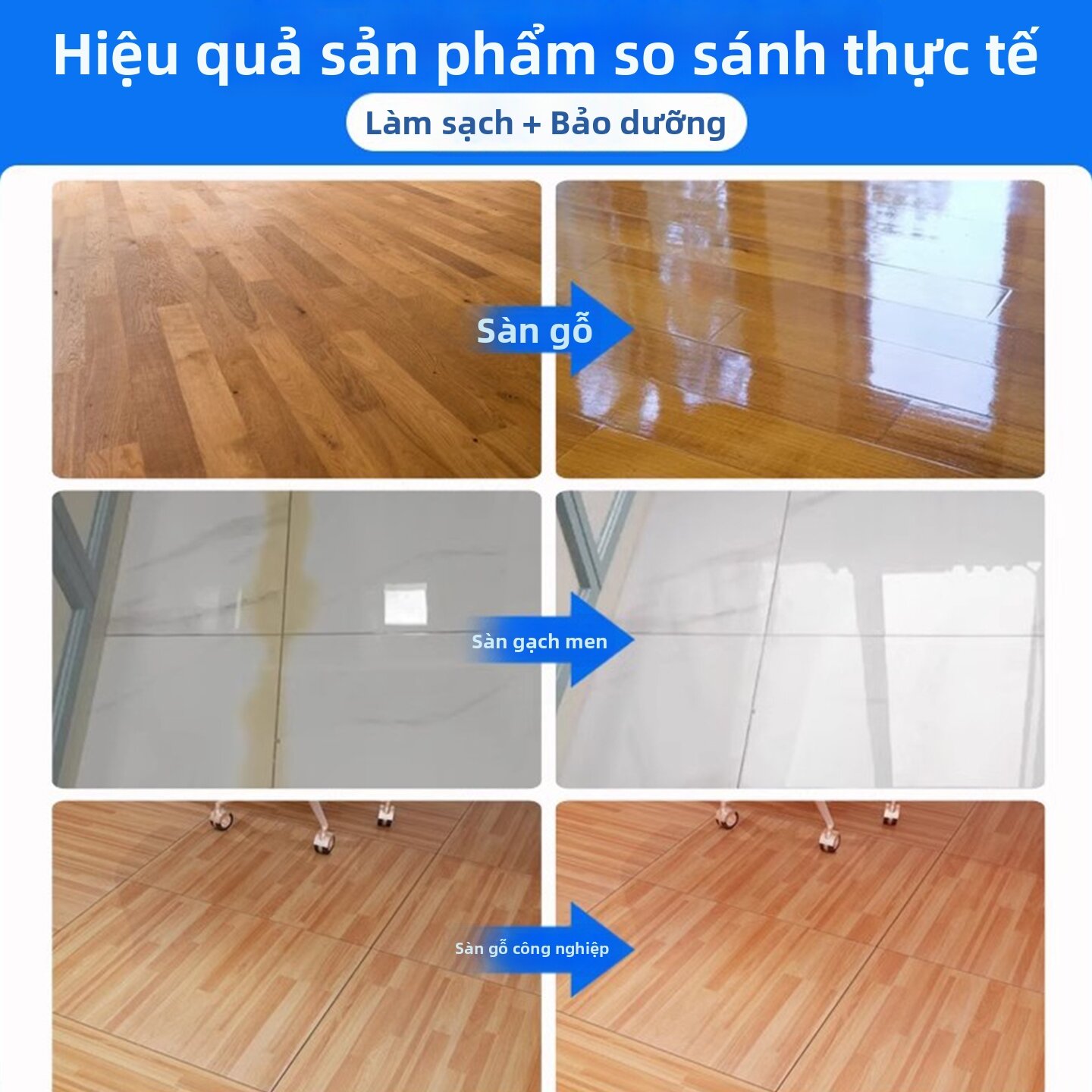 FAKEDA | Static Dust Collecting Floor Brightening Cleaner