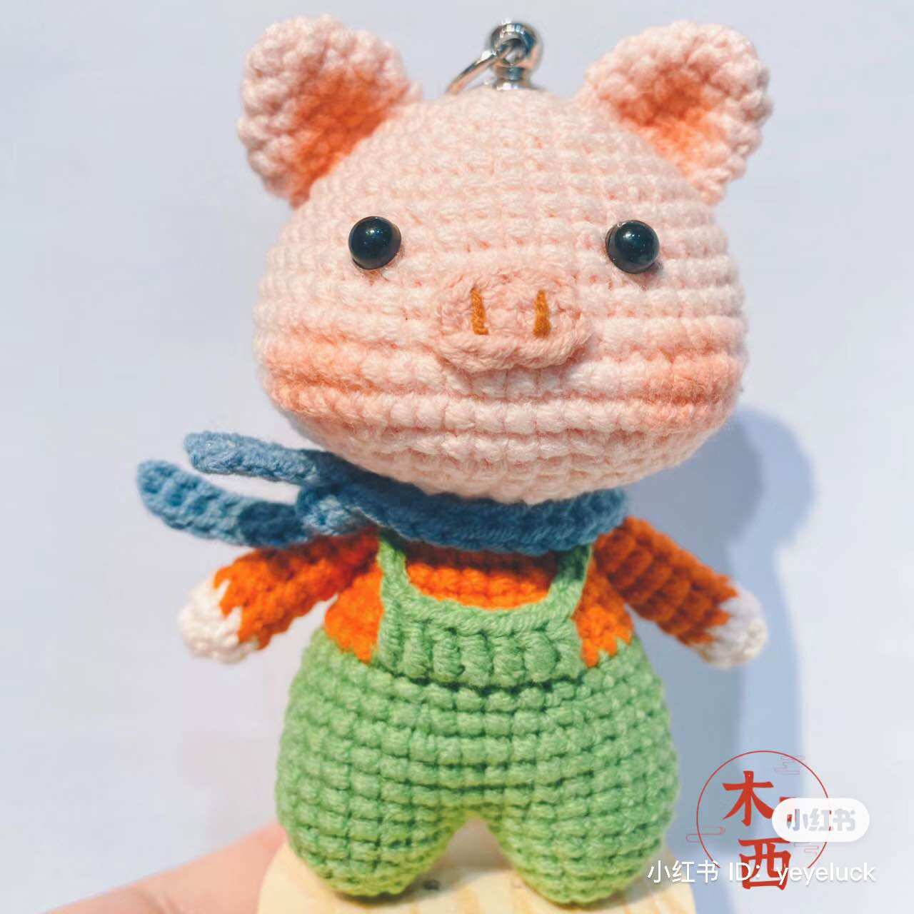 Móc khoá 12 con giáp siêu cute /móc khoá len handmade(inbox chọn mẫu)