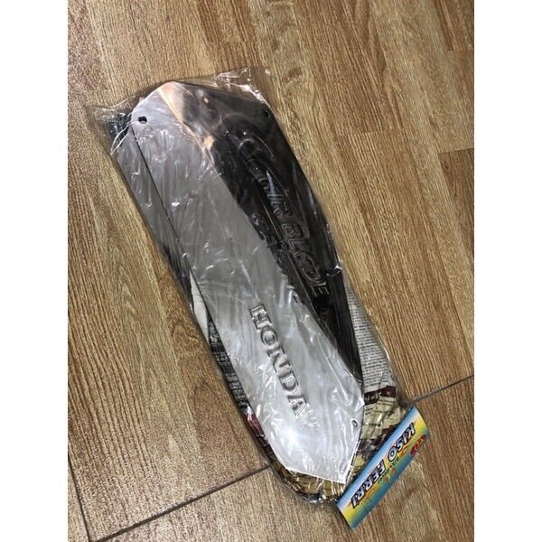 Ốp cốp sườn chân xe AB Air blade 2007->2010 + xe AB Air Blade (thái) -inox cao cấp sáng bóng trắng