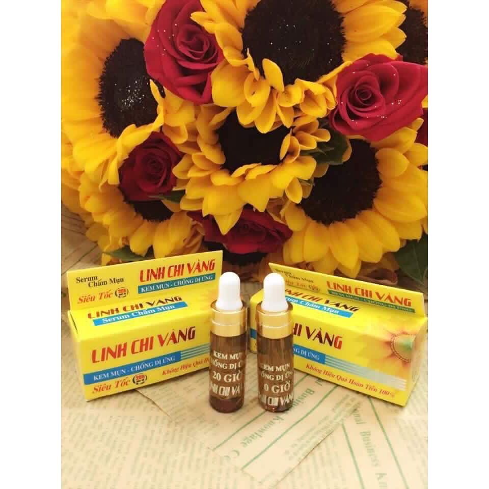 [HCM]Serum chấm mụn Linh Chi Vàng