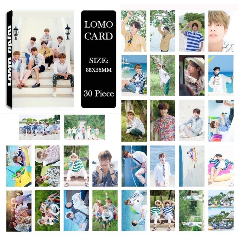 Lomo card BTS mẫu 8