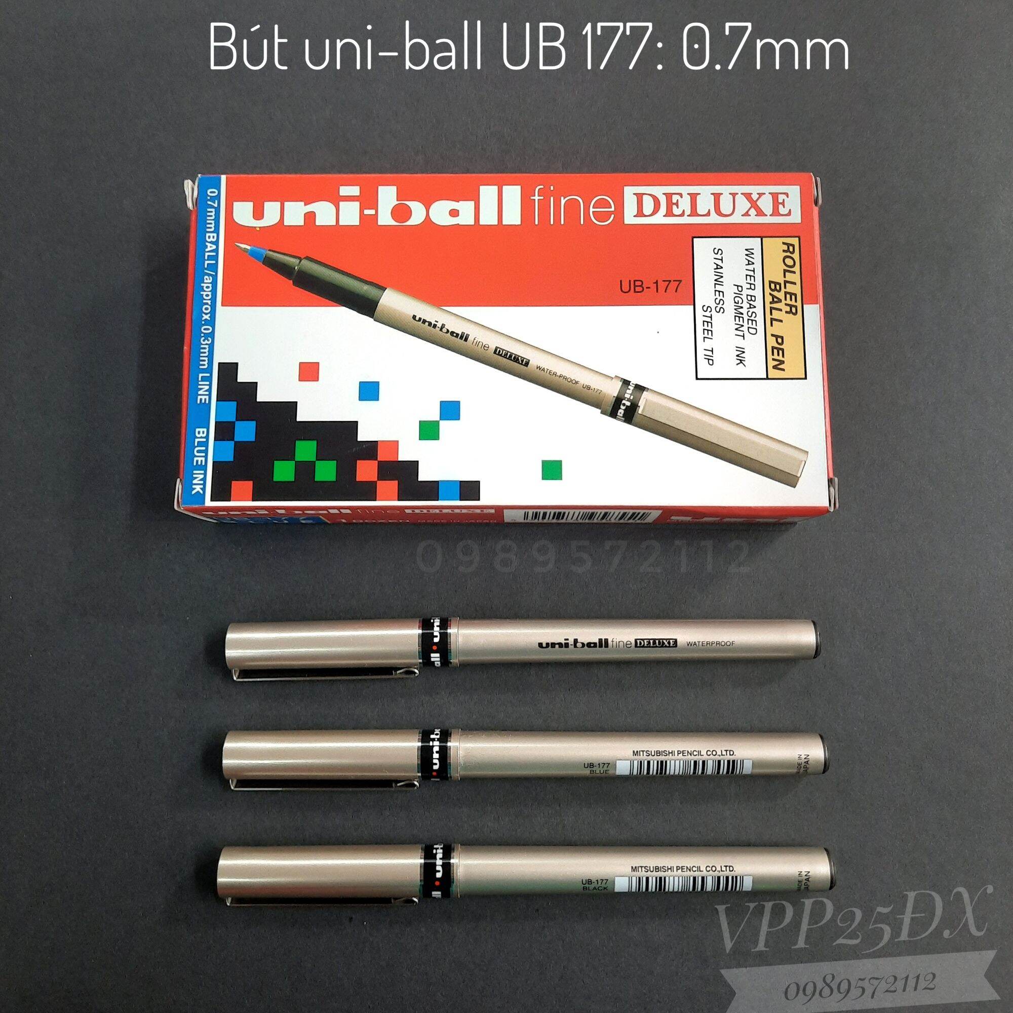 Bút uni-ball ub 177 ngòi 0.7mm .