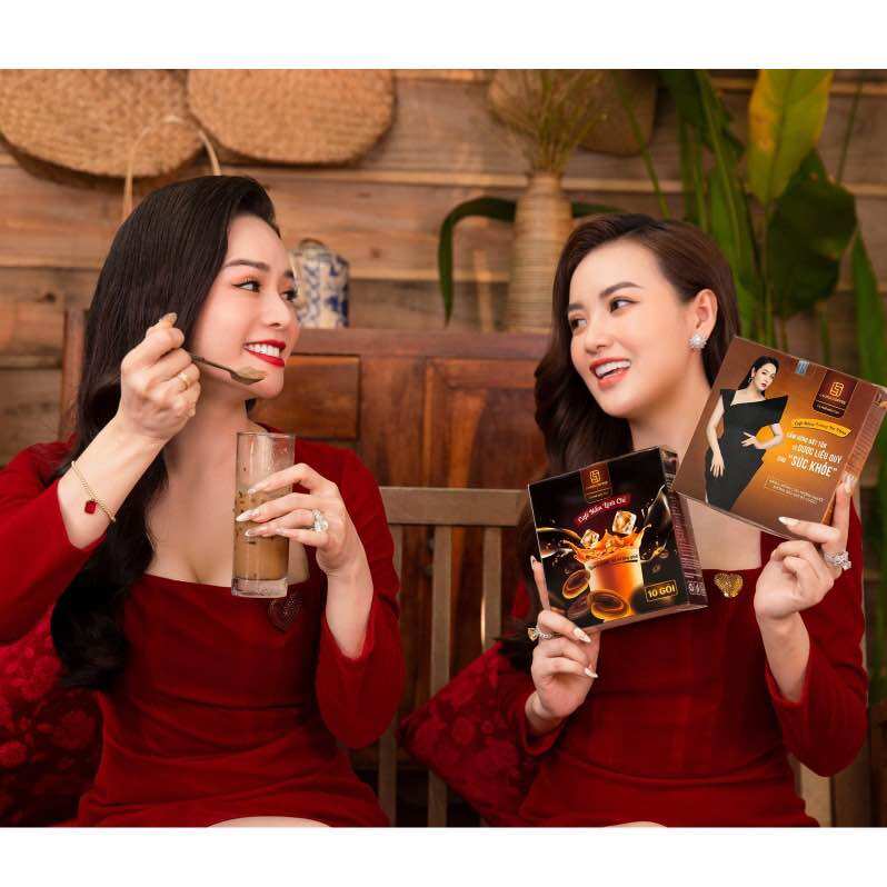 Cà phê Nhật Kim Anh cà phê hòa tan Laura Coffee  (Hộp 10 gói)
