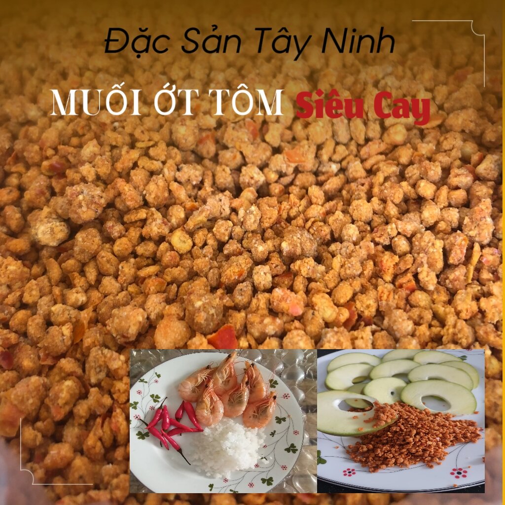 MUỐI TÔM TÂY NINH HẠT TO /100 GRAM