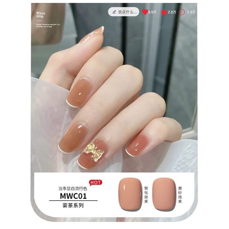 Sơn gel tone màu PASTEL siêu xinh MWC (Mua 10 tặng 1)