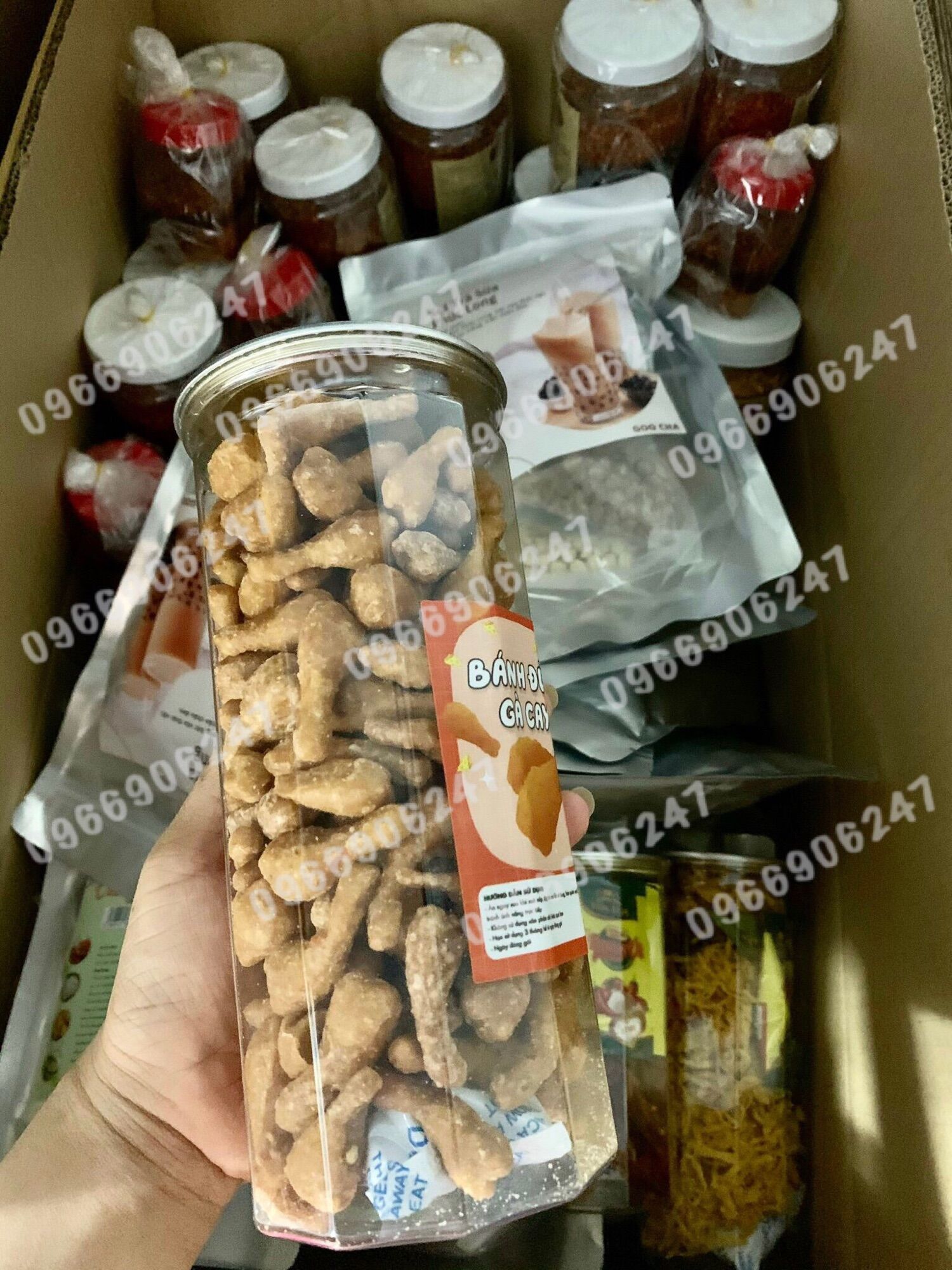 Bánh quẩy đùi gà phô mai cay
