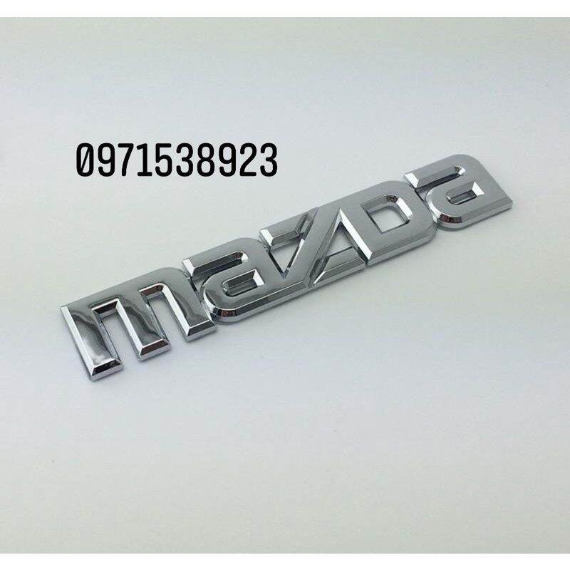 0logo MAZDA 323, 2, 3, 6 dán thân xe hàng cao cấp