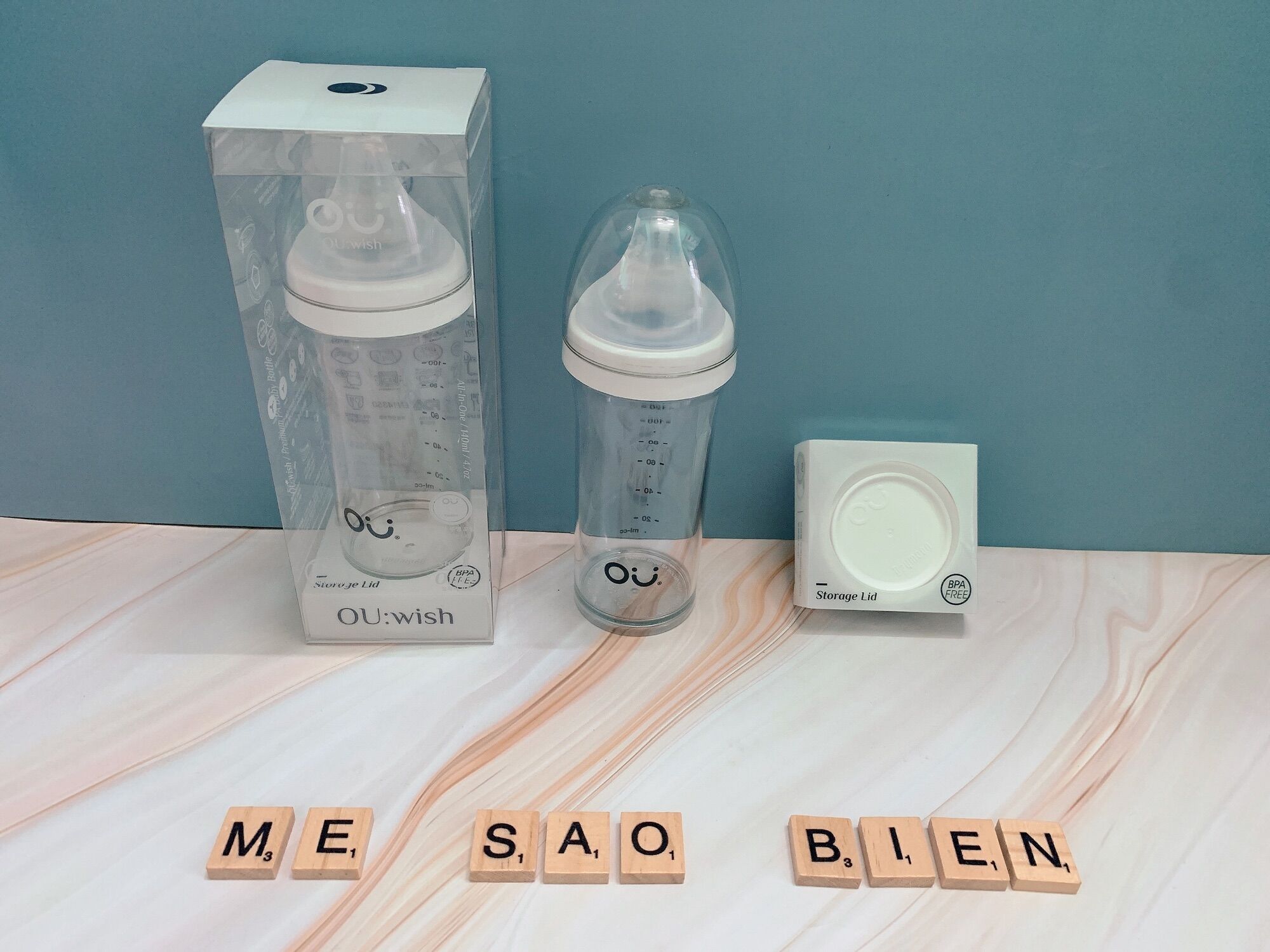 Bình và núm ty Ou: wish Hàn Quốc