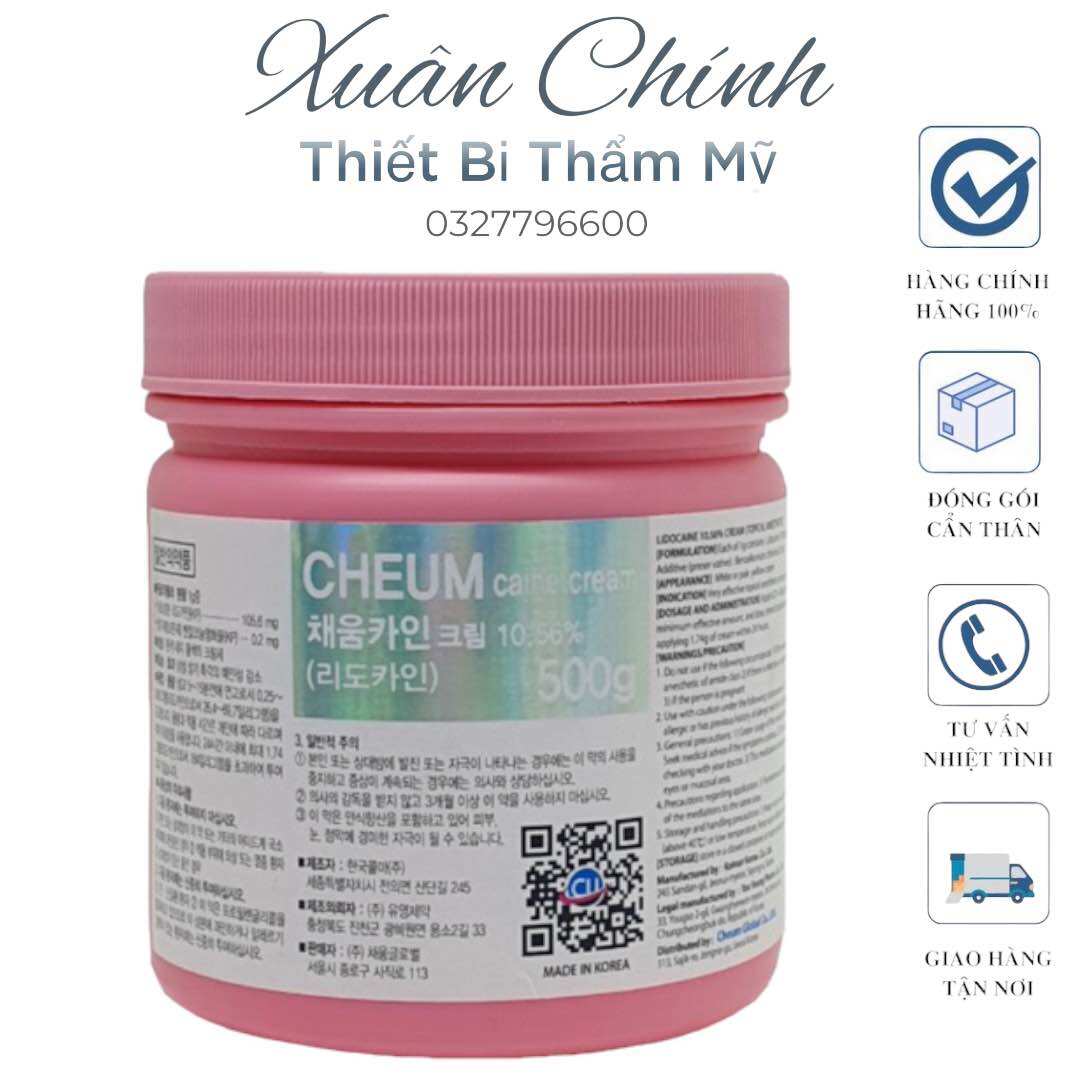 Kem ủ tê Hàn Cheum J-cain 500g 10,56%