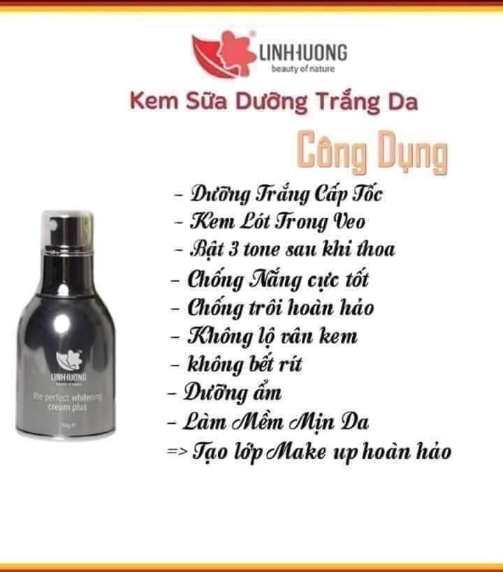 Kem Sữa Dưỡng Trắng Da Linh Hương