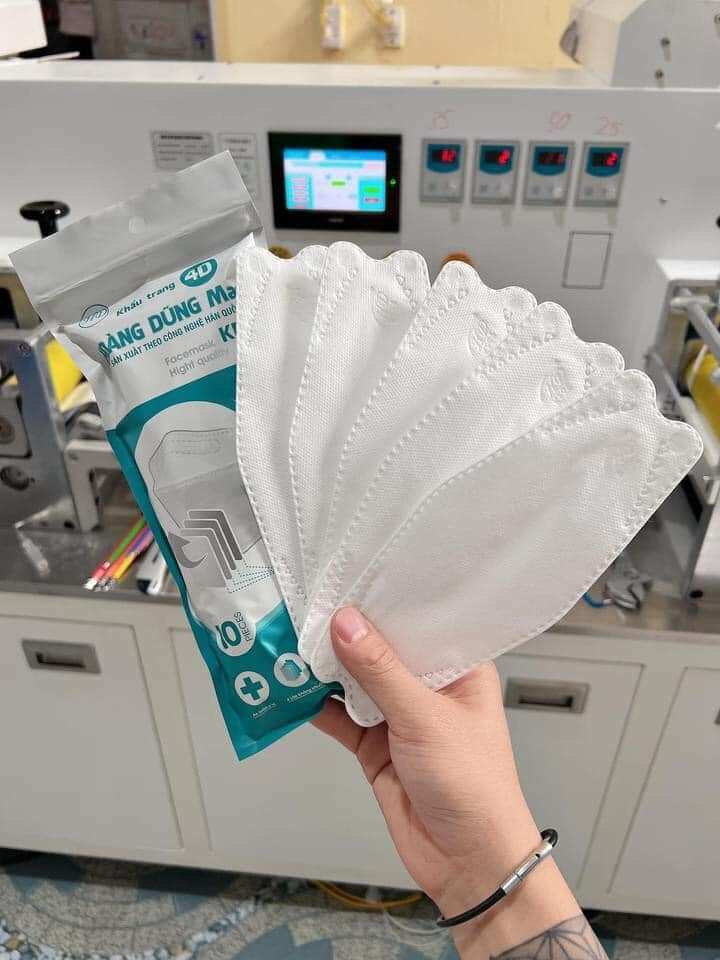 Khẩu trang kf hoàng dũng combo 100 cái