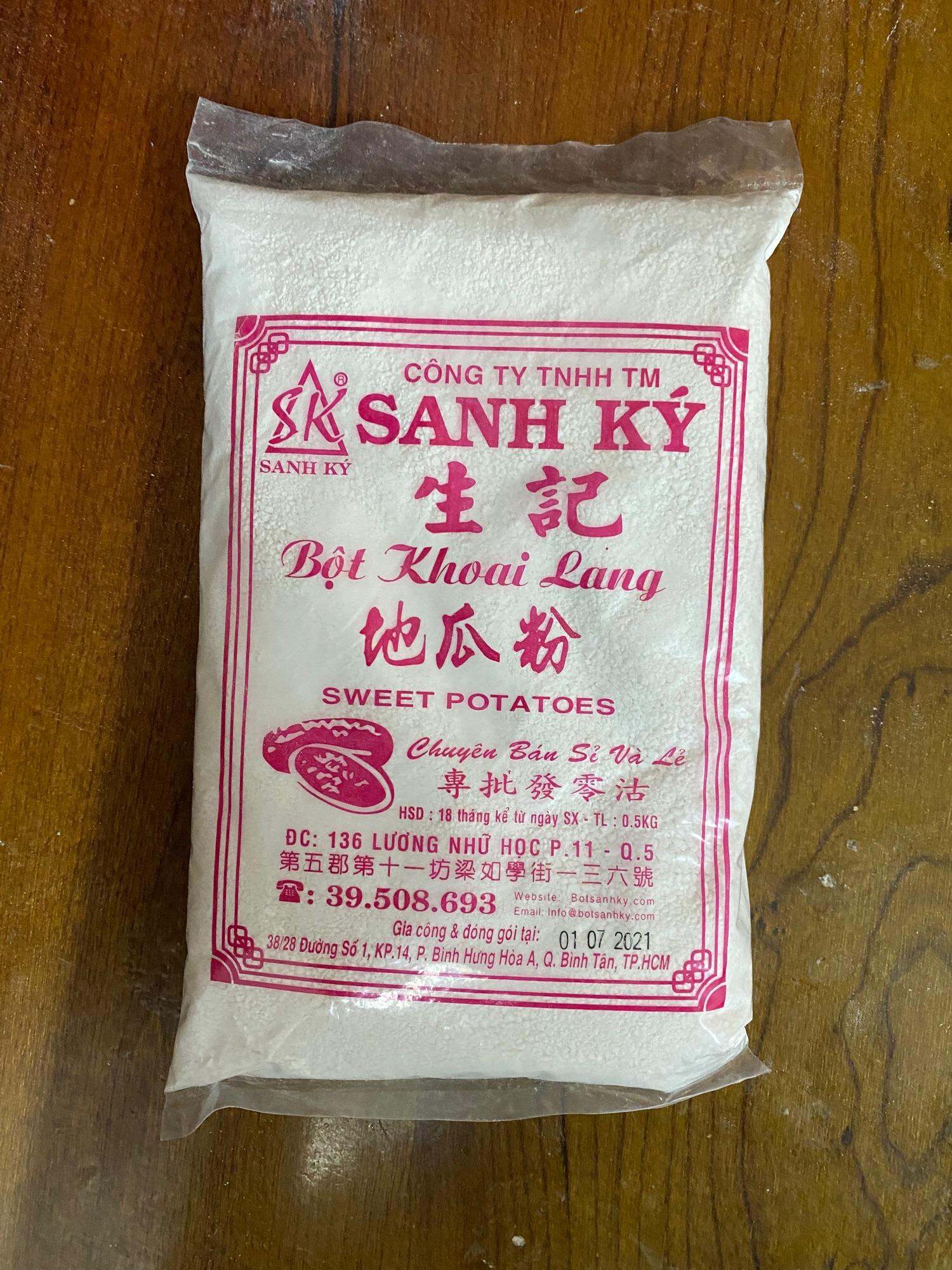 Bột Khoai Lang Sanh Ký 500gr