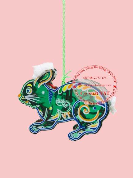 Đồ chơi lồng đèn trung thu mini nhựa hình THỎ