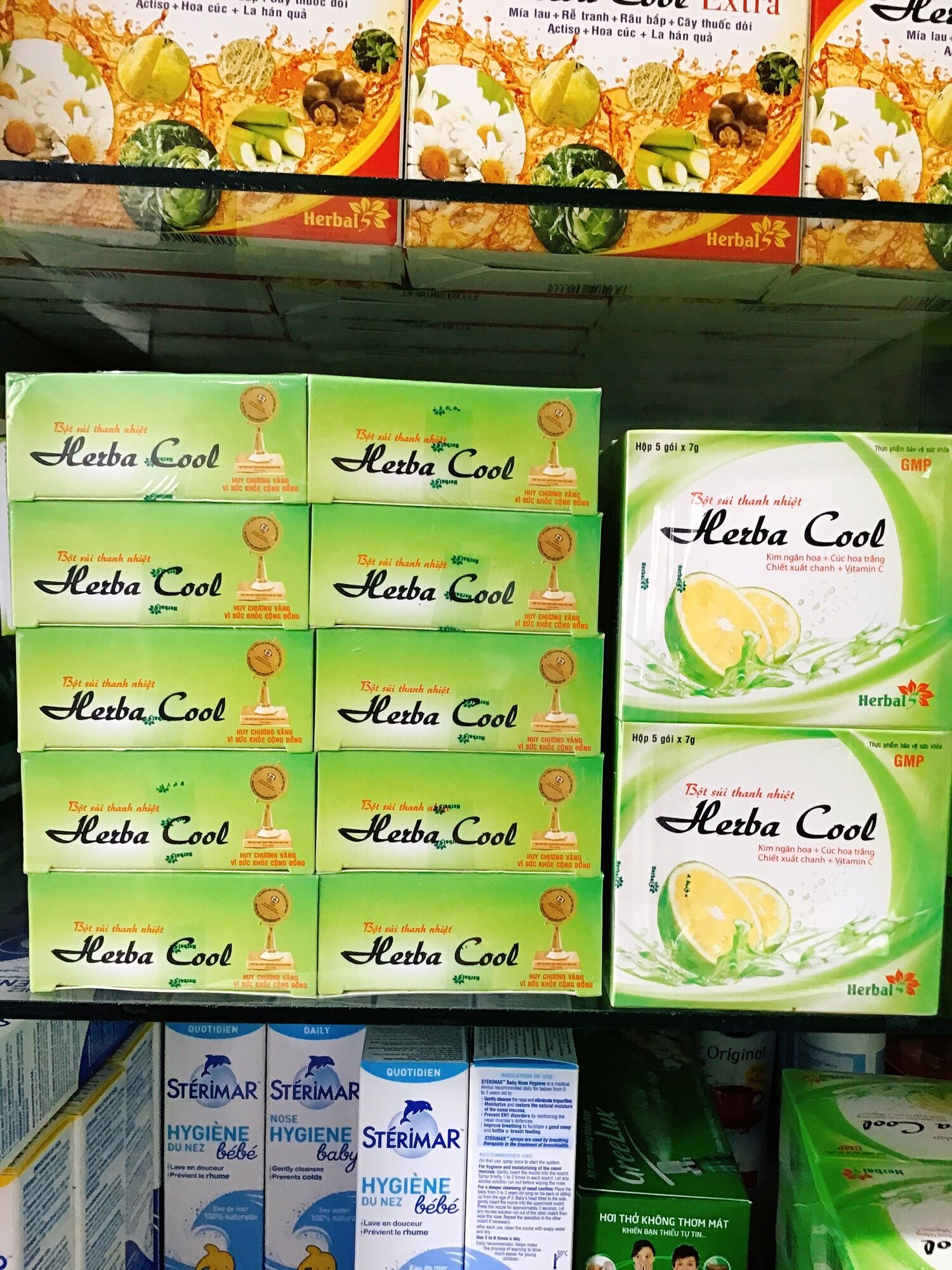 Bột sủi thanh nhiệt HERBA COOL