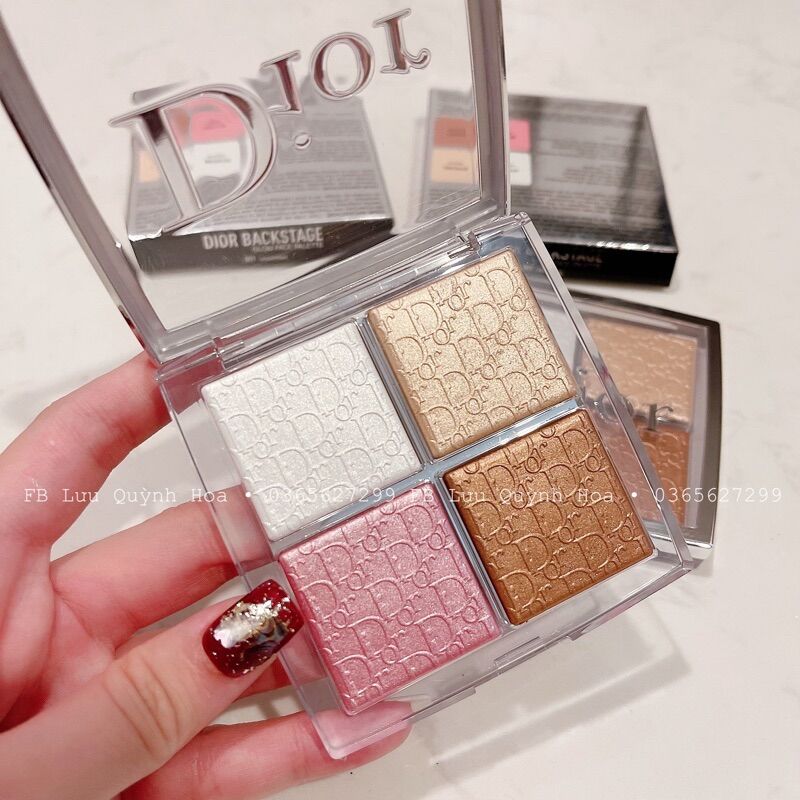 Phấn má hồng Dior Backstage Glow Face Palette 004 rose gold