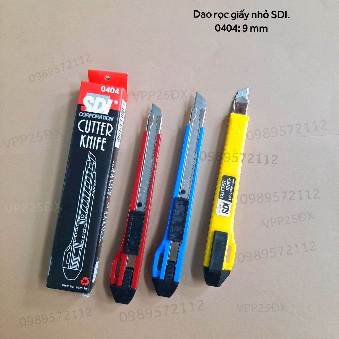 Dao trổ-Dao dọc giấy SDI to,bé kèm lưỡi thay thế. (1 cái)