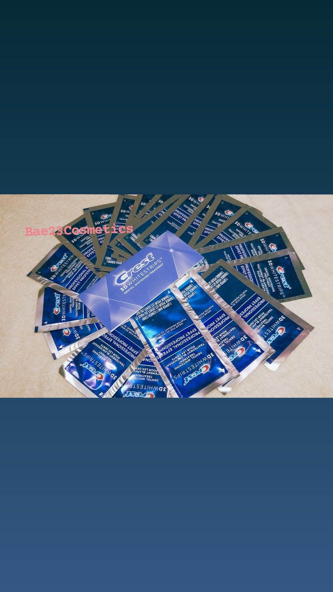 [COMBO 10 MIẾNG/5 NGÀY]MIẾNG dán trắng răng Crest 3D Professional Effects <HÀNG MỸ LEVELS 18>