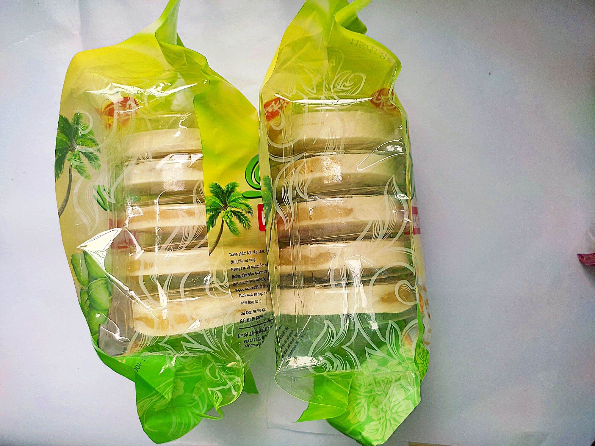 Combo 2 cây bánh in nhân dừa Phan Tâm (400g x2)