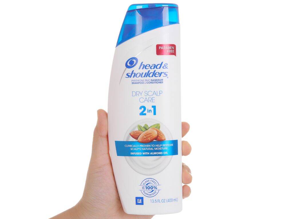 [Hcm]Dầu Gội Head And Shoulders 2In1 Dry Scalp Care