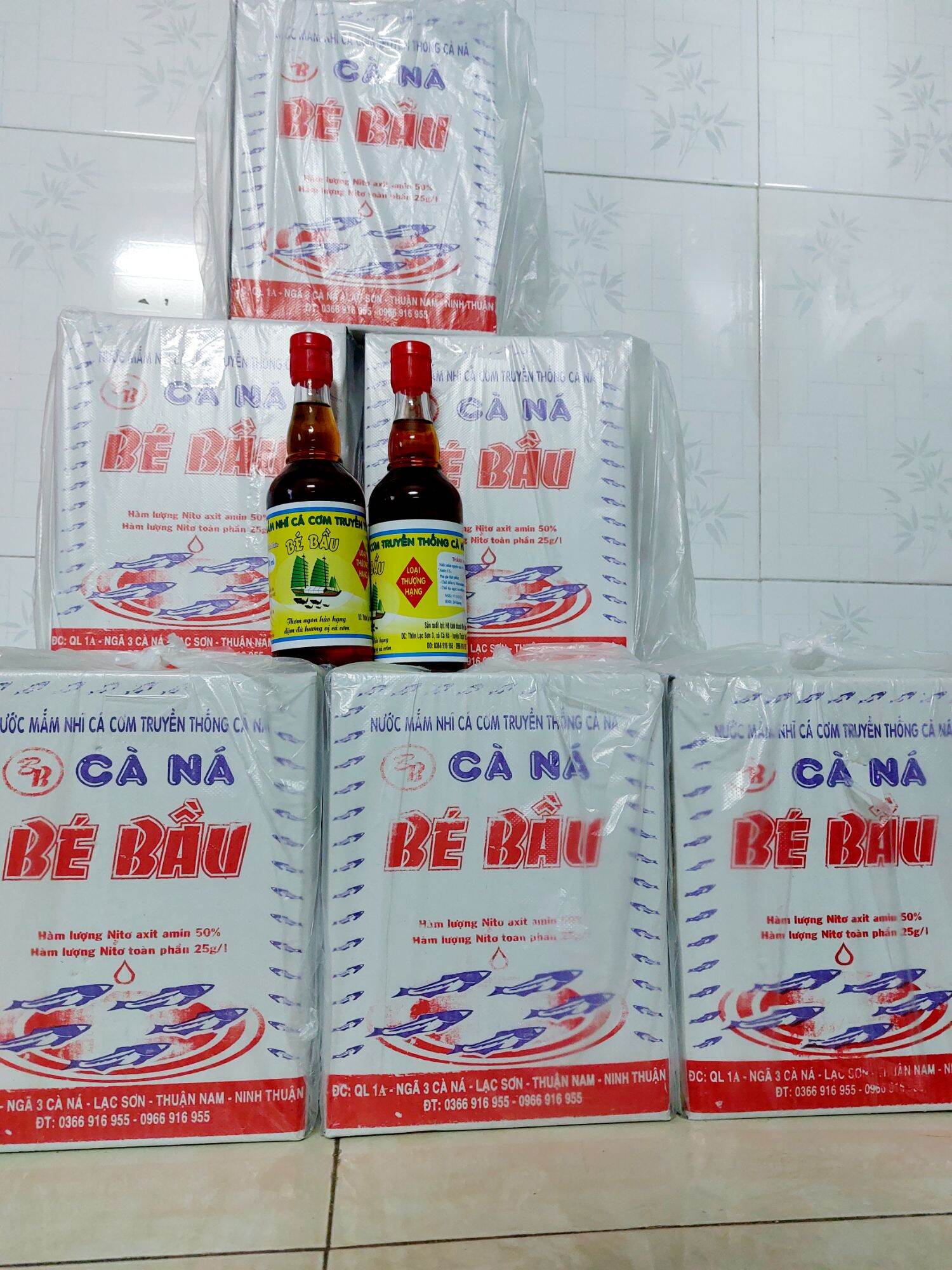 1 thùng mắm Bé Bầu thượng hạng