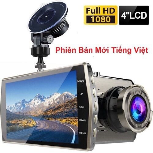Camera hành trình ô tô 4K, Camera hành trình, CAMERA HÀNH TRÌNH FULL HD X008 (TRƯỚC VÀ SAU) 1080P, Độ phân giải 1920x1080P, hỗ trợ cảm biến chuyển động, đa ngôn ngữ,dễ sử dụng.Bảo hành toàn quốc