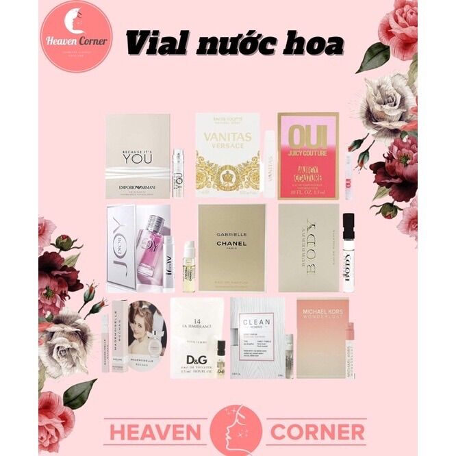 Vial nước hoa mini chính hãng