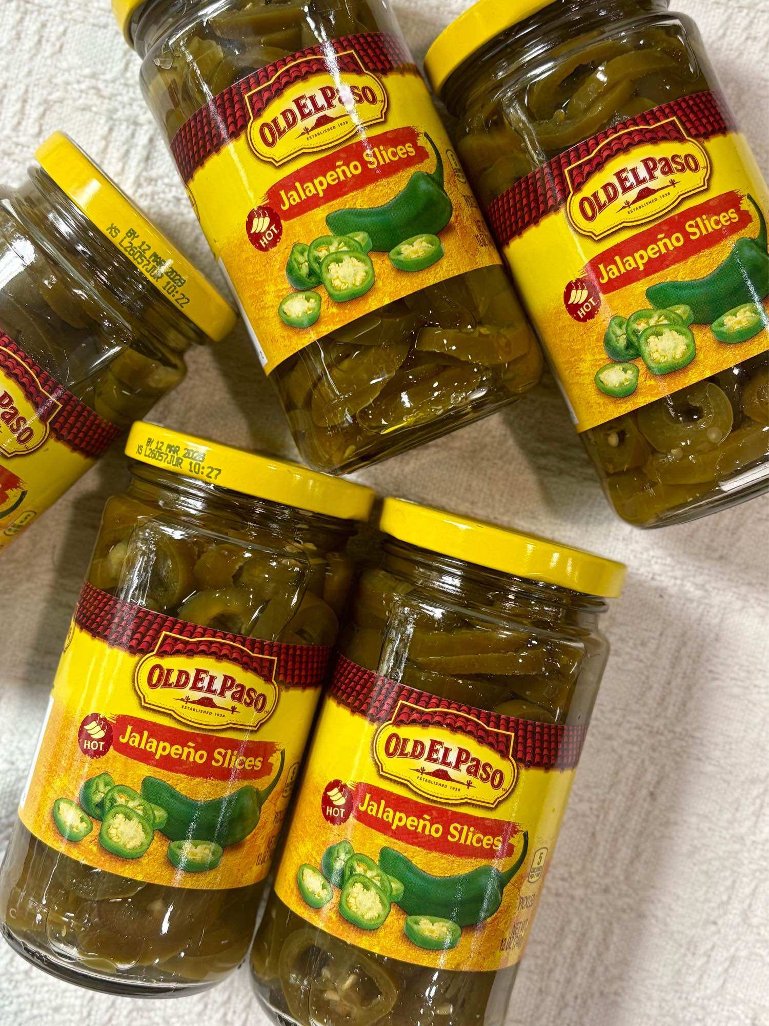 Ớt Jalapeño Ngâm Cắt Lát Old El Paso 340g – Vị Cay Đậm Đà Dùng Cho Taco, Burger, Pizza, Sandwich