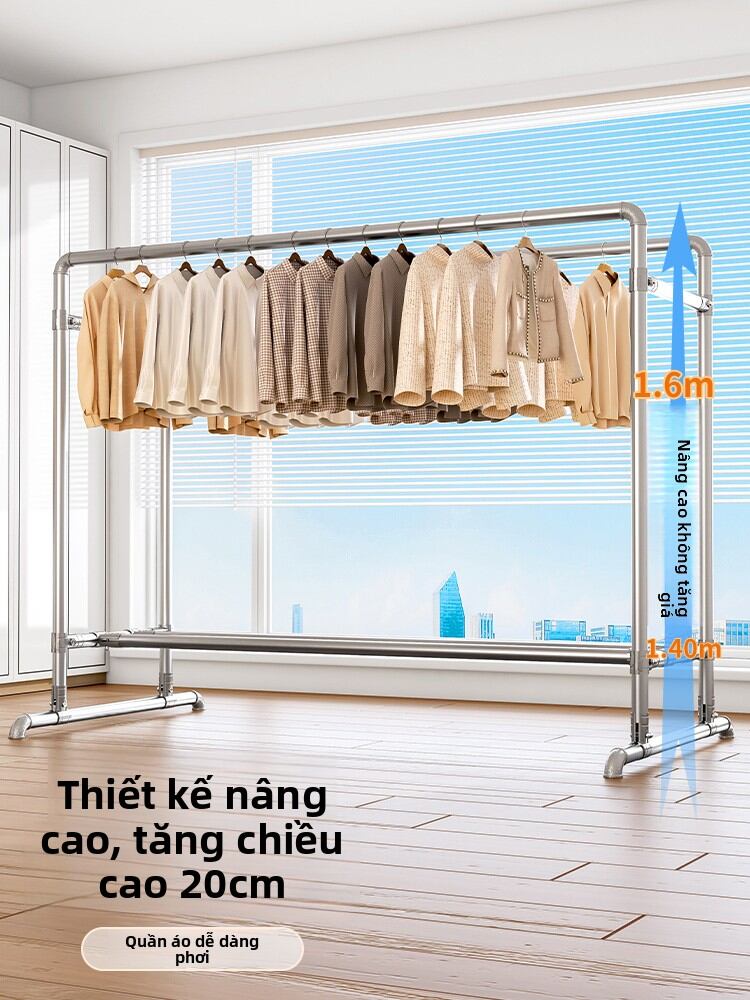 Portable Folding Clothes Drying Rack for Balcony Giá 701,000 Đồng*Miễn phí vận chuyển