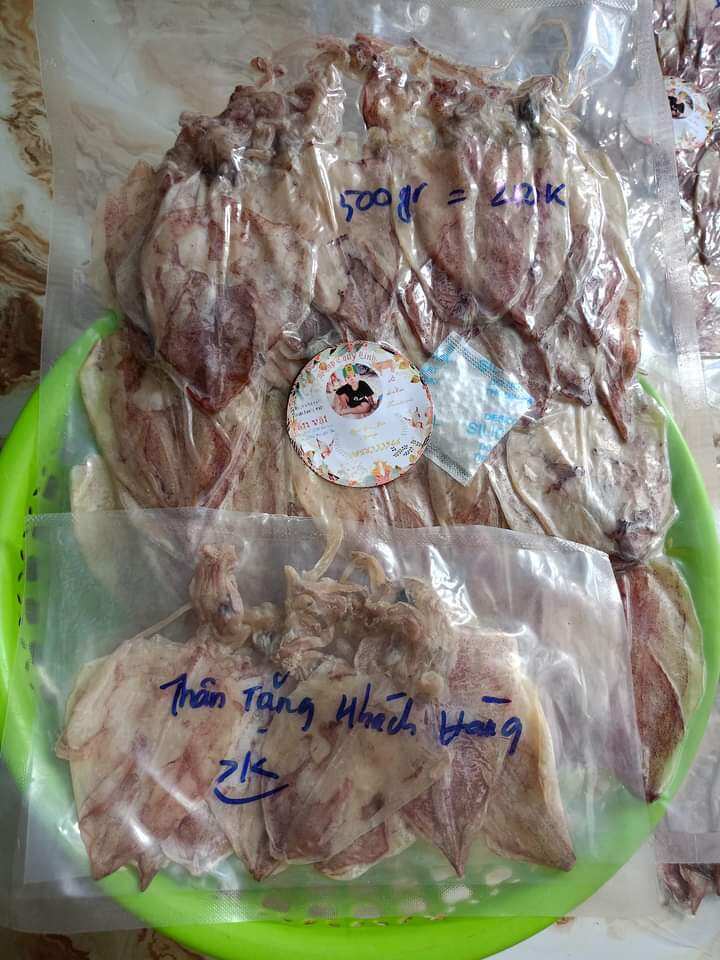 khô mực 500gr có quà tặng