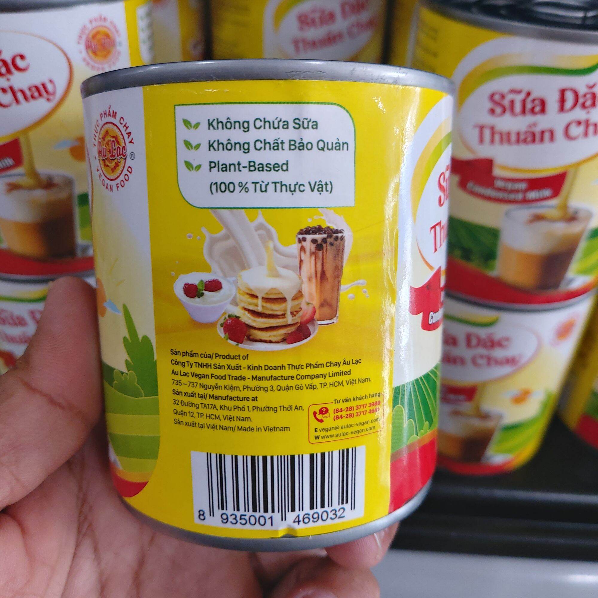 Sữa Đặc Thuần Chay Âu Lạc 330g