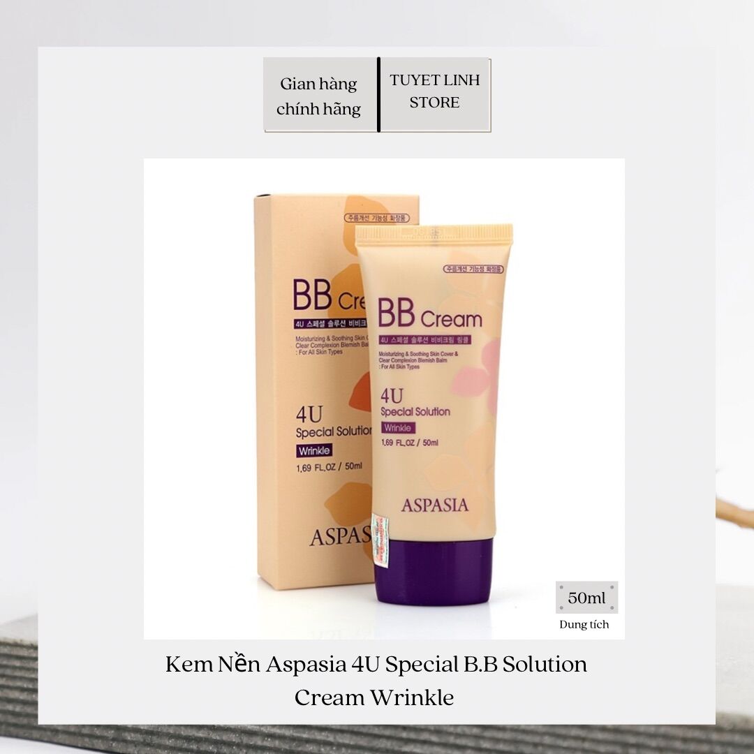 Kem Nền Aspasia 4U Special BB Solution Cream SPF50 50ml