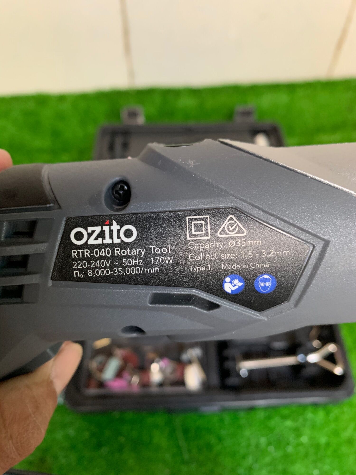 [HCM]Máy mài Mỹ nghệ Ozito