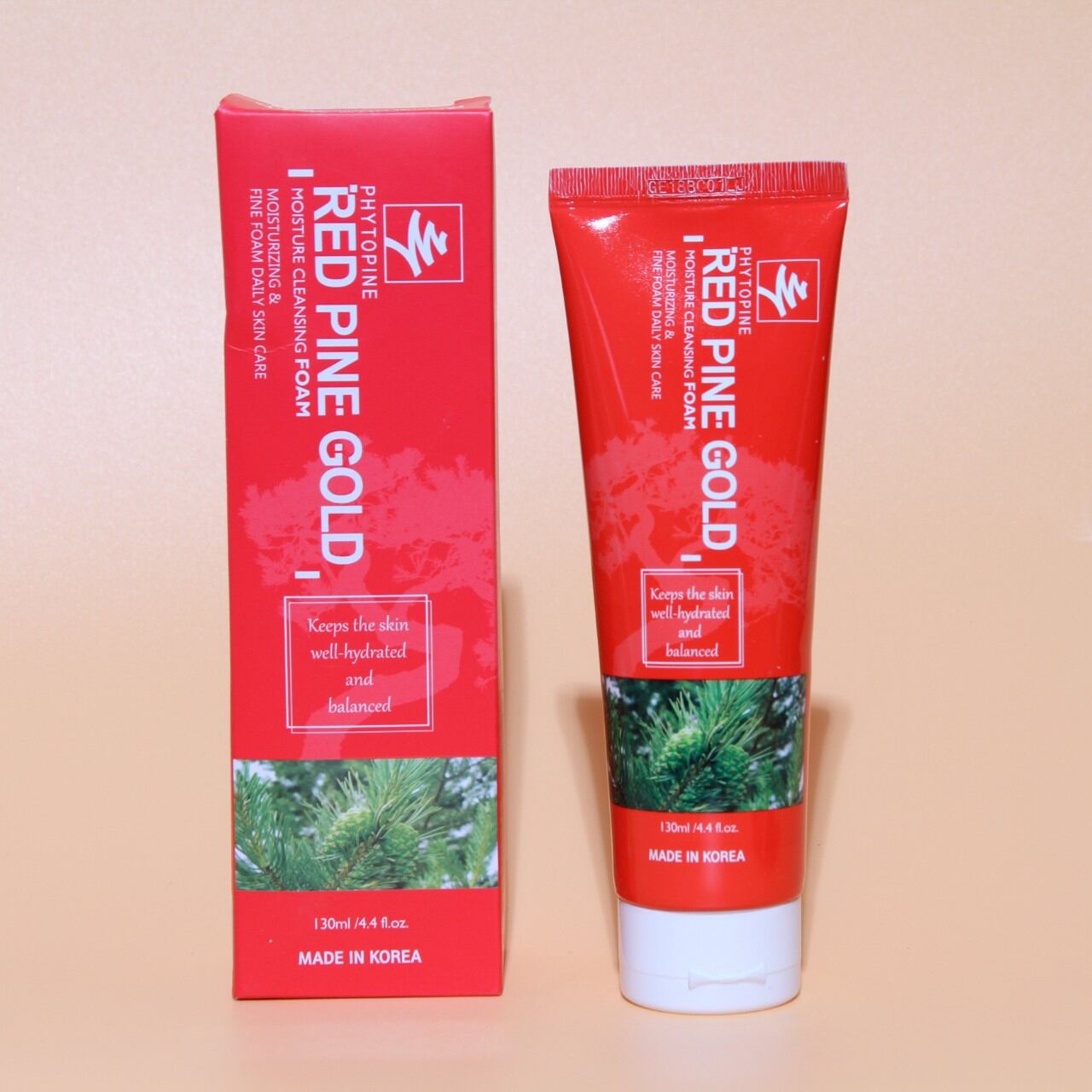 Sữa rửa mặt tinh dầu thông đỏ (Red pine gold)
